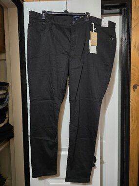 J. Crew Women's Black Skinny 8" Toothpick Jeans - Size 37